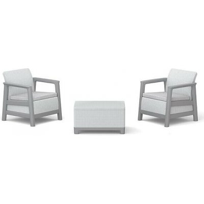 KETER SCANDI LINEA BALCONY Ash grey/Storm grey – Zbozi.Blesk.cz