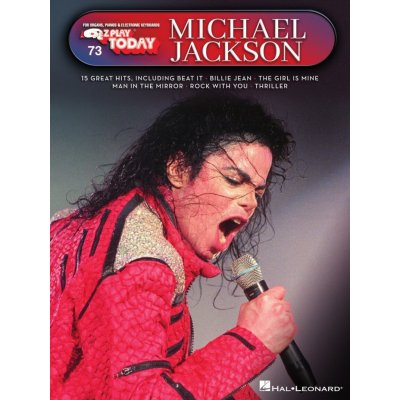 E-Z Play Today 73 Michael Jackson noty, melodická linka, akordy – Sleviste.cz