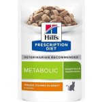 Hill's Feline Adult Metabolic 12 x 85 g – Hledejceny.cz