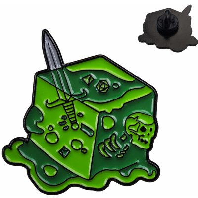 CHZ Připínací kostka LOOT SLIME Dungeons and Dragons – Zboží Dáma