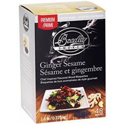 Bradley Smoker Premium Ginger Sesame 48 ks