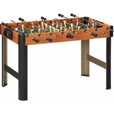 Homcom Skládací stolní fotbálek 118 x 104 x 69 cm hnědý – Zboží Mobilmania