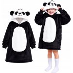 Cozy Noxxiez CH306 Panda hřejivá televizní mikinová deka s kapucí – Hledejceny.cz