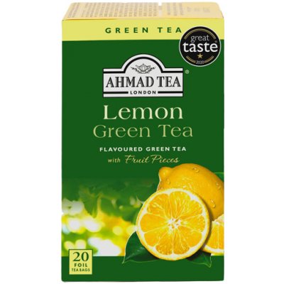 Ahmad Tea Lemon Vitality zelený čaj 20 x 2 g – Zbozi.Blesk.cz