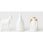 räder Porcelánové figurky Winter Forest bílá barva porcelán – Zboží Mobilmania