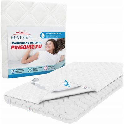 Chránič na Matrace Voděodolný 180x200 Podložka Potah Prošívaný – Zboží Dáma