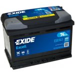 Exide Excell 12V 74Ah 680A EB741 – Zbozi.Blesk.cz