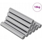 Závitová tyč ocelová 8 x 55 mm s pozinkovaným povrchem - Stříbrná – Hledejceny.cz