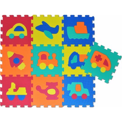 Alltoys Pěnové puzzle Doprava 10 ks – Sleviste.cz