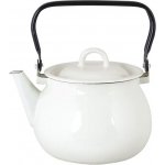 Emil´s Enamel Offwhite 19Bílá varná smaltovaná konvice 16,5 cm / 2,5L - Strömshaga – Zboží Mobilmania