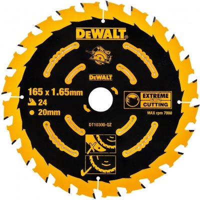 DeWALT DT10300 Pilový kotouč 165x20mm 24 zubů – Zbozi.Blesk.cz