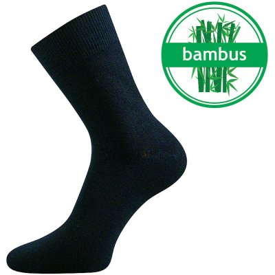 Lonka Bambusové ponožky 3 kusy Badon tmavě modrá