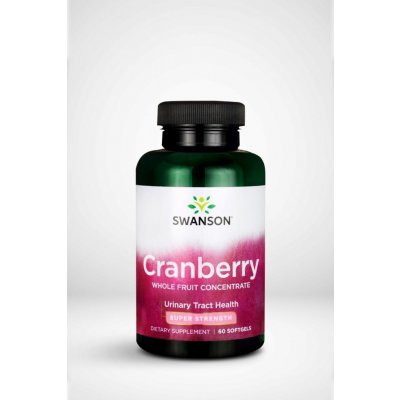 Swanson Brusinka Cranberry Whole Fruit Extract 420 mg 60 kapslí – Hledejceny.cz