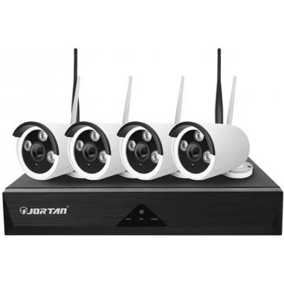 Jortan 1024P NVR bezpečnostní systém 4 kamer WIFI/IP – Zboží Mobilmania