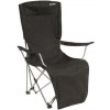 Zahradní židle a křeslo Outwell Catamarca Lounger black Černá židle