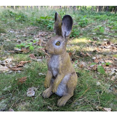 Prodex Import Zajíc panáčkující zahradní figura – Zboží Dáma