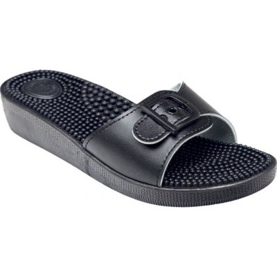 Santé dámské masážní pantofle SI-03C černá – Zboží Dáma