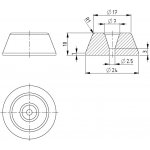Doraz gumový G2 – Zbozi.Blesk.cz