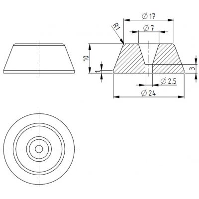 Doraz gumový G2 – Zbozi.Blesk.cz