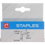 Staples Spony 6mm do sponkovačky 1000ks v balení – Hledejceny.cz