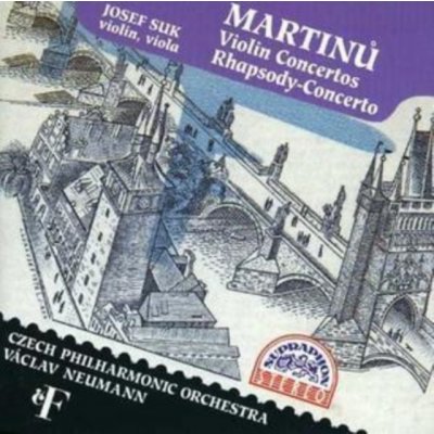 Suk Josef, Česká filharmonie/Neumann Vác - Martinů - Koncerty pro housle č. 1 a 2, Rapsodie pro violu CD