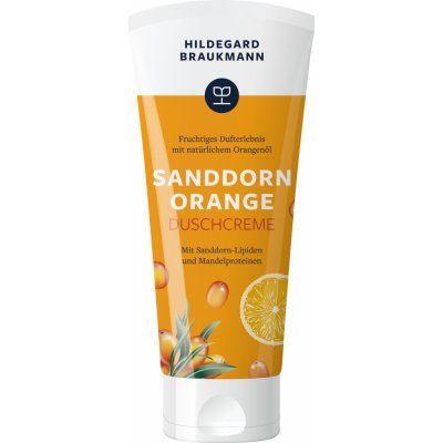 Hildegard Braukmann Limitierte Editionen Sanddorn Orange Duschcreme Pomerančový sprchový krém s rakytníkem 200 ml