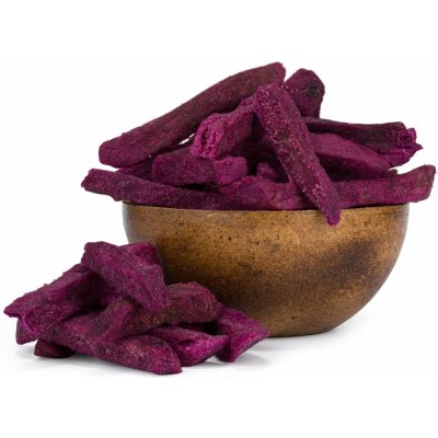 GRIZLY Křupavé sladké fialové batátové hranolky 150 g – Zboží Mobilmania
