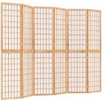 zahrada-XL Skládací 6dílný paraván v japonském stylu 240 x 170 cm – Sleviste.cz