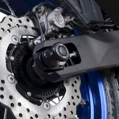 Přídavné ochranné špulky na kyvku (pár), Yamaha MT-09, Tracer 900 (GT), XSR900 Tenere 700, černé | Zboží Auto
