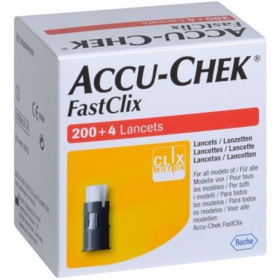 Accu-Chek Fastclix lancets 204 ks