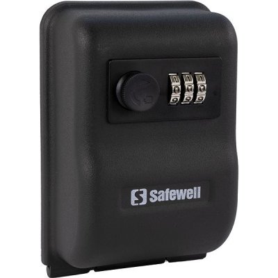SAFEWELL Schránka na klíče černá – HobbyKompas.cz