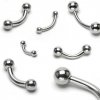 Piercing Šperky4U piercing do obočí kuličky tyčky OB01100-16165