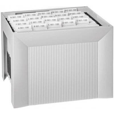 HAN Box na závěsné desky Karat - A4, plastový, šedý