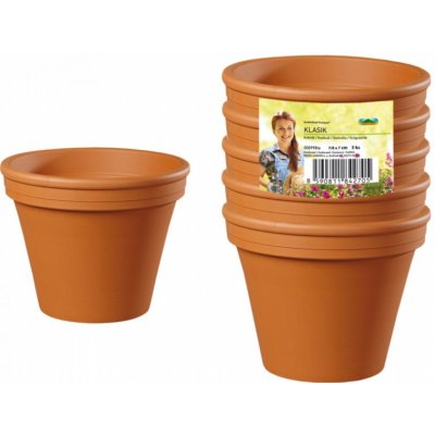 Nohel Garden květináč KLASIK keramický terakota 5ks d7/8x7 cm – Hledejceny.cz