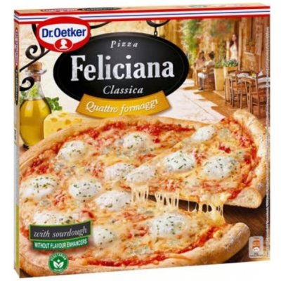 Dr. Oetker Feliciana Pizza Quattro Formaggi 325 g – Zboží Mobilmania