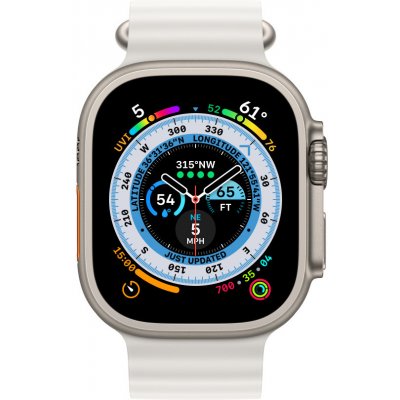 Apple Watch 49mm bílý oceánský řemínek MQE93ZM/A – Zbozi.Blesk.cz