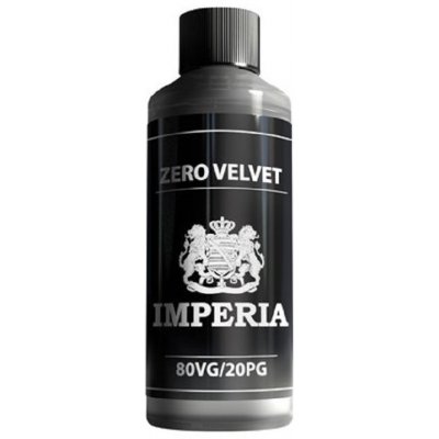 IMPERIA Beznikotinová báze VELVET PG20/VG80 100ml – Sleviste.cz