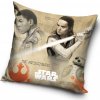 Dekorační povlak na polštáře Jerry Fabrics Star Wars 8 Finn a Rey 40 x 40 cm