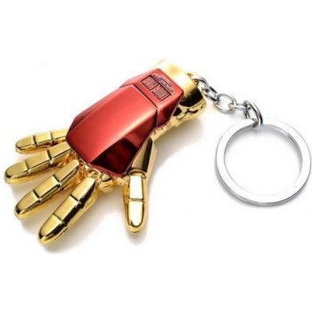 Přívěsek na klíče Marvel Iron Man 3D ruka červeno zlatá od 150 Kč -  Heureka.cz