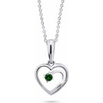 Cutie Diamonds přívěsek z bílého zlata se smaragdem DZ6300 1602 40 SM X 2 – Sleviste.cz