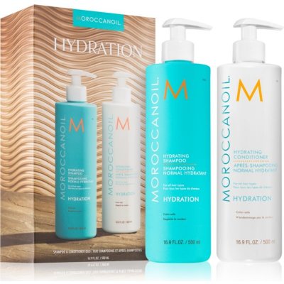 Moroccanoil Hydration hydratační kondicionér s arganovým olejem 500 ml + hydratační šampon s arganovým olejem 500 ml dárková sada – Zbozi.Blesk.cz