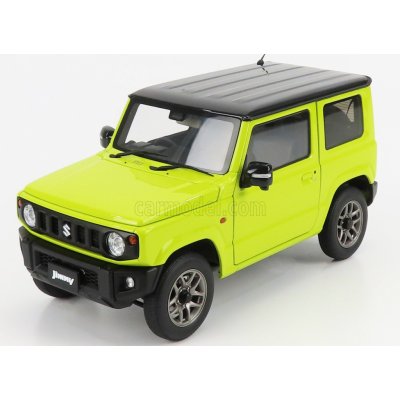 Autoart Suzuki Jimny Jb64 Lhd 2018 Kinetická Žlutá Černá Perleť 1:18 – Zboží Mobilmania