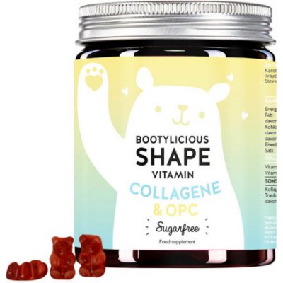 Bears With Benefits Bootylicious Shape Vitamins gumoví medvídci s kolagenem pro krásnější figuru 60 ks – Zbozi.Blesk.cz