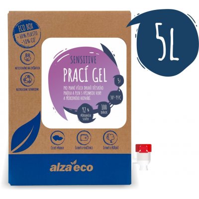 AlzaEco Prací gel Sensitive 5 l 100 praní – Zboží Dáma