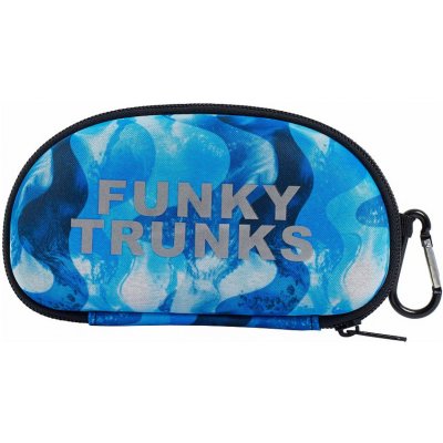 Funky Trunks Dive In Case Closed Goggle Case modrá