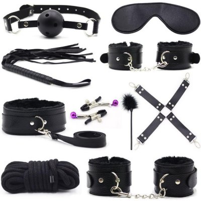 Verk 01646 Sada doplňků BDSM Bondage 10 ks