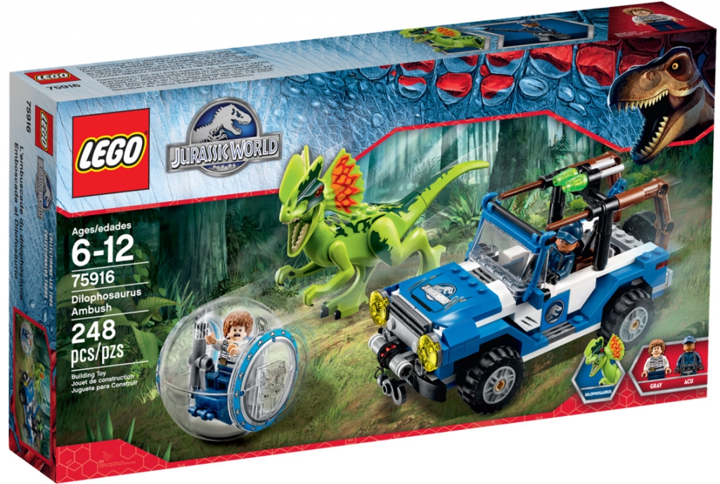 LEGO® Jurassic World 75916 Útok Dilophosaura
