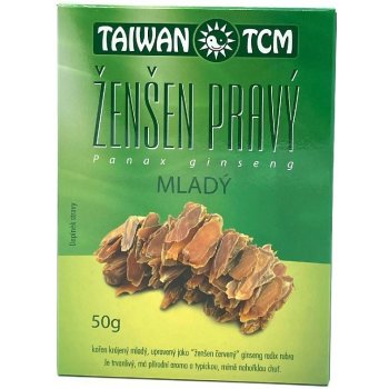 Bylinná lékárna Ženšen pravý Taiwan TCM mladý 50 g