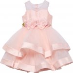Abel & Lula dívčí tylové šaty s květy růžová – Hledejceny.cz
