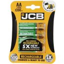 JCB RTU AA 1200mAh 4ks JCB-HR61300RC-4B